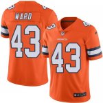 Jerseys Factory Cheap Nike Broncos #43 T.J. Ward Orange Men's St