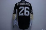 Jerseys Factory Cheap Penguins #26 Ruslan Fedotenko Embroidered