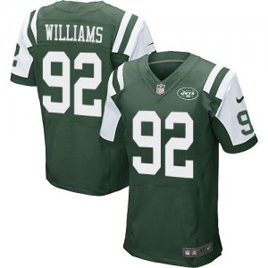 Jerseys Factory Cheap Nike Jets #92 Leonard Williams Green Team