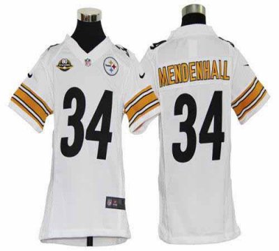Jerseys Factory Cheap Nike Steelers #34 Rashard Mendenhall White