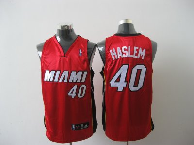 Jerseys Factory Cheap Heat #40 Udonis Haslem Red Stitched NBA Je