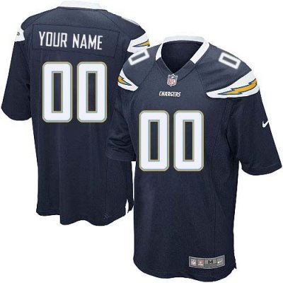 Jerseys Factory Cheap Nike San Diego Chargers Customized Navy Bl