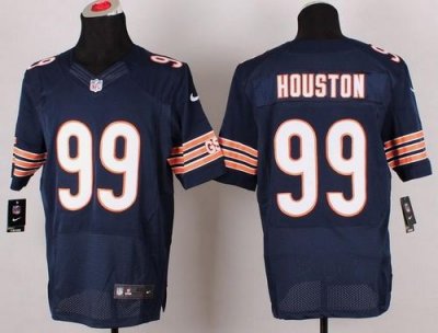 Jerseys Factory Cheap Nike Bears #99 Lamarr Houston Navy Blue Te