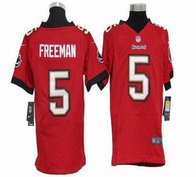 Jerseys Factory Cheap Nike Buccaneers #5 Josh Freeman Red Team C