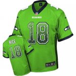 Jerseys Factory Cheap Nike Seahawks #18 Sidney Rice Green Men's