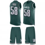 Jerseys Factory Cheap Nike Eagles #58 Jordan Hicks Midnight Gree