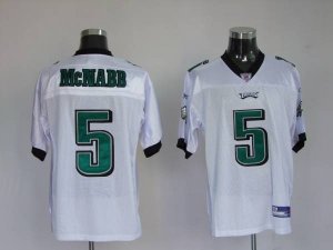 Jerseys Factory Cheap Eagles Donovan McNabb #5 Stitched White NF