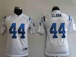 Jerseys Factory Cheap Colts #44 Dallas Clark White Embroidered Y
