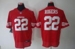 Jerseys Factory Cheap Nike 49ers #22 Carlos Rogers Red Team Colo