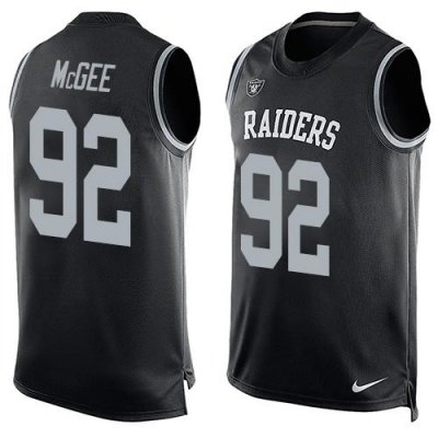 Jerseys Factory Cheap Nike Raiders #92 Stacy McGee Black Team Co
