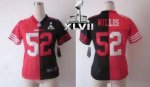 Jerseys Factory Cheap Nike 49ers #52 Patrick Willis Black/Red Su