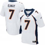 Jerseys Factory Cheap Nike Broncos #7 John Elway White Men's Sti
