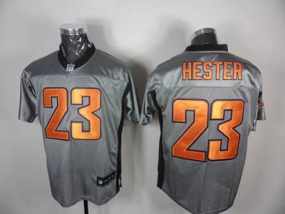 Jerseys Factory Cheap Bears #23 Devin Hester Grey Shadow Stitche