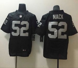 Jerseys Factory Cheap Nike Raiders #52 Khalil Mack Black Team Co
