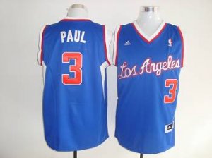 Jerseys Factory Cheap Clippers #3 Chris Paul Blue Embroidered NB