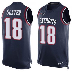 Jerseys Factory Cheap Nike Patriots #18 Matt Slater Navy Blue Te