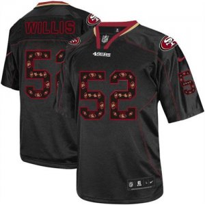 Jerseys Factory Cheap Nike 49ers #52 Patrick Willis New Lights O