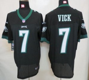 Jerseys Factory Cheap Nike Eagles #7 Michael Vick Black Alternat