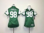 Jerseys Factory Cheap Nike Jets #98 Quinton Coples Green Team Co