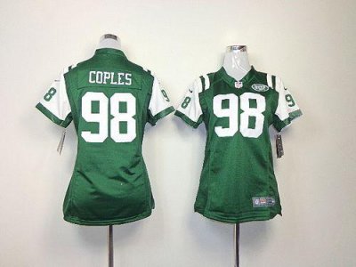 Jerseys Factory Cheap Nike Jets #98 Quinton Coples Green Team Co