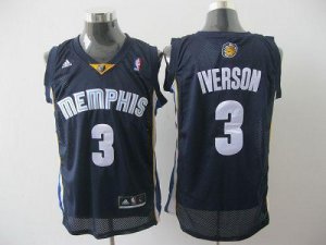 Jerseys Factory Cheap Grizzlies #3 Allen Iverson Revolution 30 D