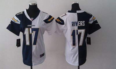 Jerseys Factory Cheap Nike Chargers #17 Philip Rivers Navy Blue/