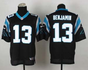 Jerseys Factory Cheap Nike Panthers #13 Kelvin Benjamin Black Te