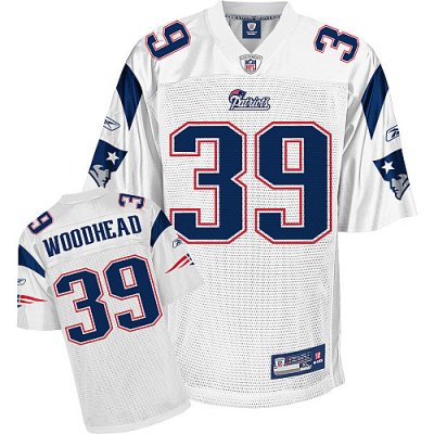 Jerseys Factory Cheap Patriots #39 Danny Woodhead White Stitched