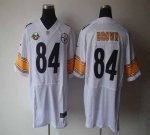 Jerseys Factory Cheap Nike Steelers #84 Antonio Brown White With