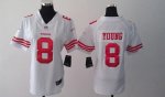Jerseys Factory Cheap Nike 49ers #8 Steve Young White Women's Em