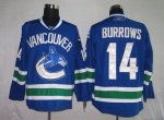 Jerseys Factory Cheap Canucks #14 Alexandre Burrows Embroidered