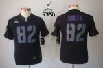 Jerseys Factory Cheap Nike Ravens #82 Torrey Smith Black Impact