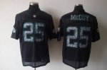 Jerseys Factory Cheap Sideline Black United Eagles #25 LeSean Mc