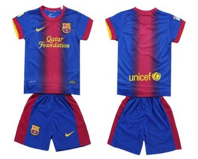 Jerseys Factory Cheap Barcelona Blank 2012/2013 Blue Red Strip H