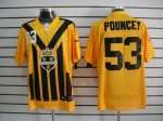 Jerseys Factory Cheap Nike Steelers #53 Maurkice Pouncey Gold 19