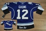 Jerseys Factory Cheap Lightning #12 Simon Gagne Embroidered Blue