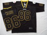Jerseys Factory Cheap Steelers #86 Hines Ward Black Field Shadow