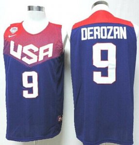 Jerseys Factory Cheap Nike 2014 Team USA #9 DeMar DeRozan Dark B
