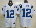 Jerseys Factory Cheap Nike Colts #12 Andrew Luck White With Hall