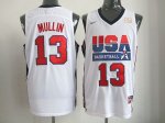 Jerseys Factory Cheap Nike Team USA #13 Chris Mullin White 2012