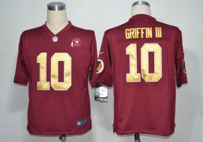 Jerseys Factory Cheap Nike Redskins #10 Robert Griffin III Burgu