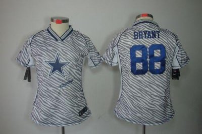 Jerseys Factory Cheap Nike Cowboys #88 Dez Bryant Zebra Women's