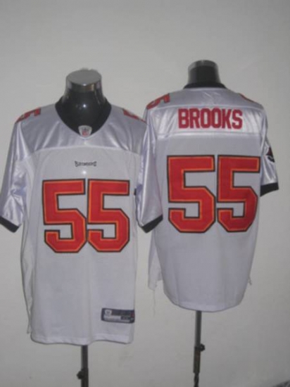 Jerseys Factory Cheap Buccaneers #55 Derrick Brooks Stitched Whi - Click Image to Close
