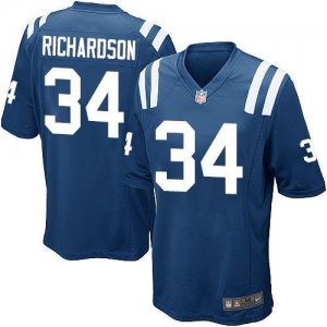 Jerseys Factory Cheap Nike Colts #34 Trent Richardson Royal Blue