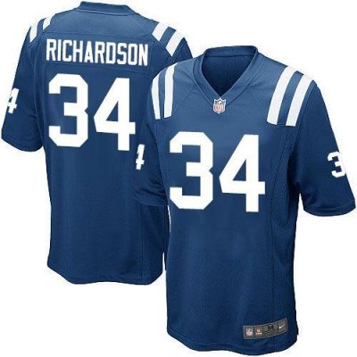 Jerseys Factory Cheap Nike Colts #34 Trent Richardson Royal Blue