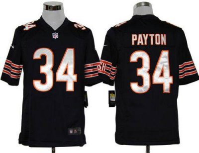 Jerseys Factory Cheap Nike Bears #34 Walter Payton Navy Blue Tea