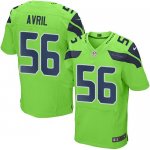 Jerseys Factory Cheap Nike Seahawks #56 Cliff Avril Green Men's