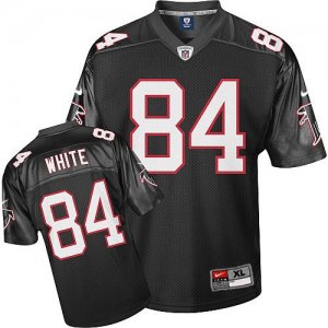 Jerseys Factory Cheap Nike Falcons #84 Roddy White Black Stitche