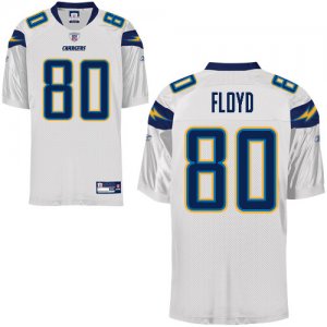 Jerseys Factory Cheap Chargers #80 Malcom Floyd White Stitched N