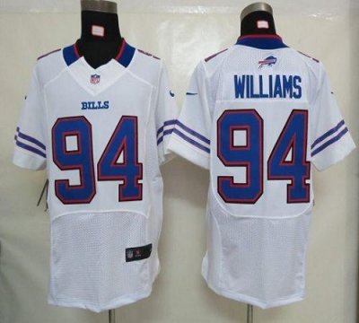 Jerseys Factory Cheap Nike Bills #94 Mario Williams White Men's